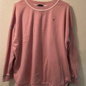 Pink Tommy Hilfiger Pullover Sweatshirt